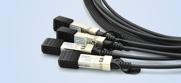 40G QSFP+轉(zhuǎn)4xSFP+高速線(xiàn)纜（DAC）